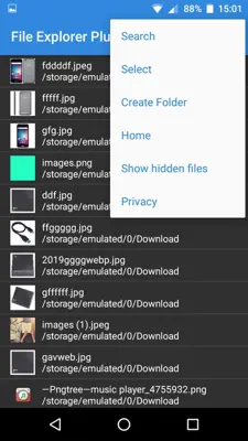 File Explorer Plus android App screenshot 2