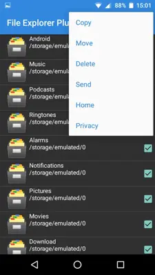 File Explorer Plus android App screenshot 3