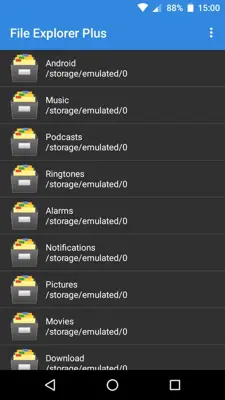 File Explorer Plus android App screenshot 5